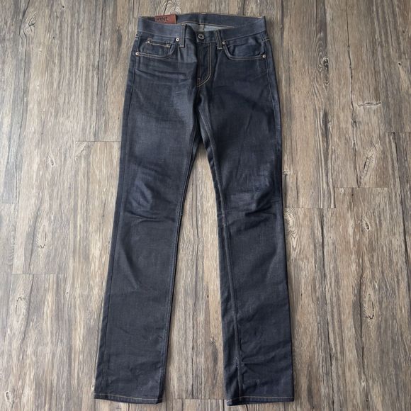 J BRAND Kane Raw Slim Straight Leg Jeans Dark Blue Made In USA Men 30x33 NWOT